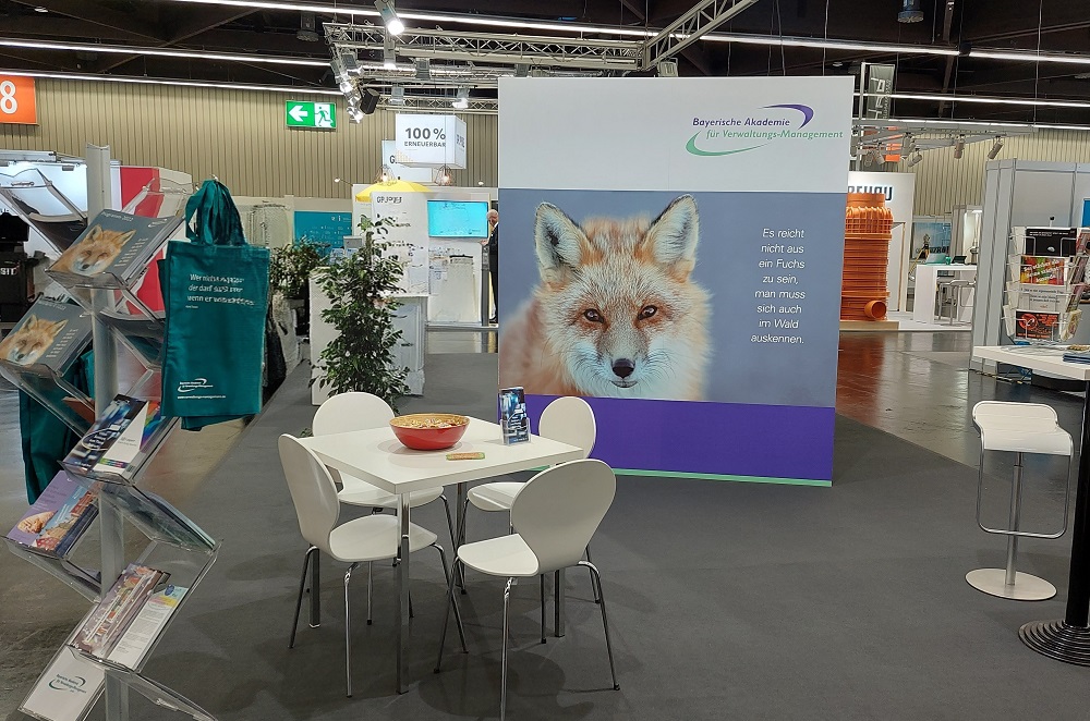Messestand der Bayerischen Akademie